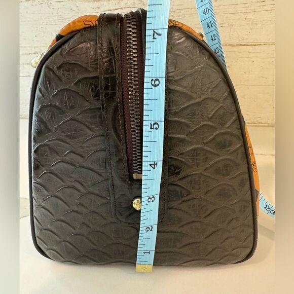 Authentic MCM Cognac Boston Style Bag - Picture 10 of 13